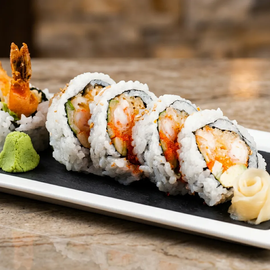 Super Dynamite Roll at Akindo Sushi Bistro in Winnipeg, MB